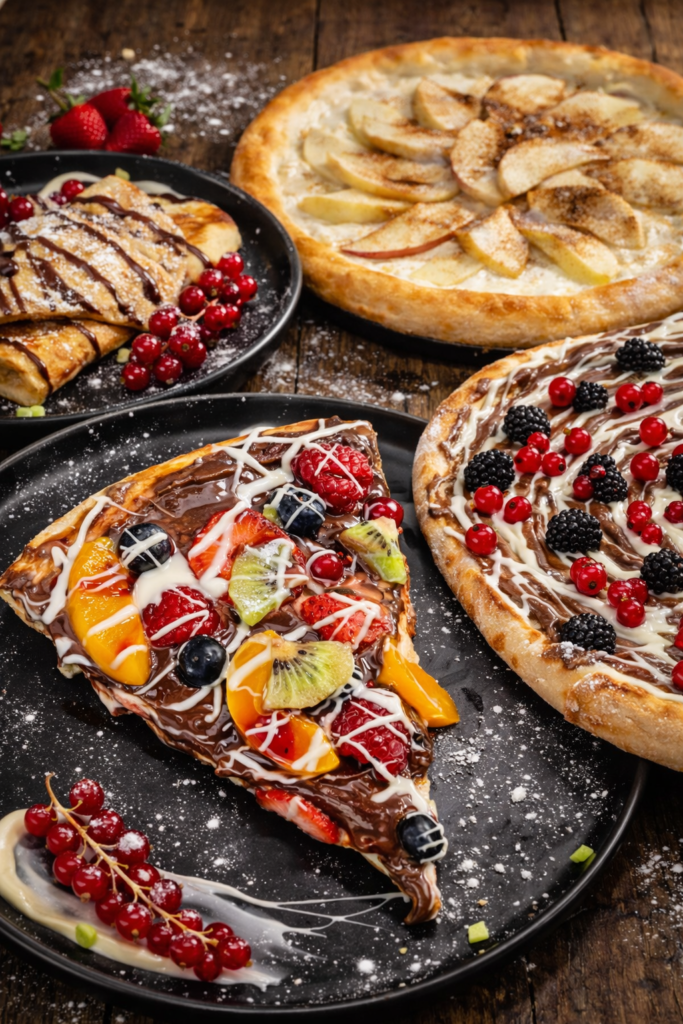 Pizza Nutelina Desert