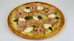 Pizza Ricotta e Mortadella