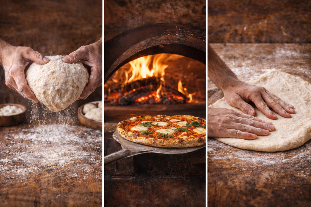 tehnici de preaparare pizza